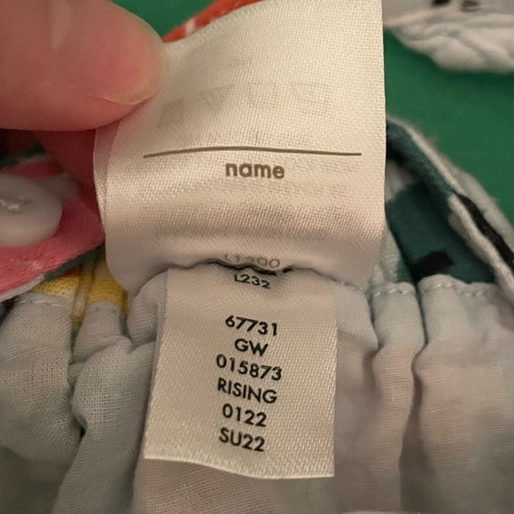 Hanna Andersson Bubble Romper- Citrus Print 🍊 EUC- 0-3 Months - Picture 4 of 7